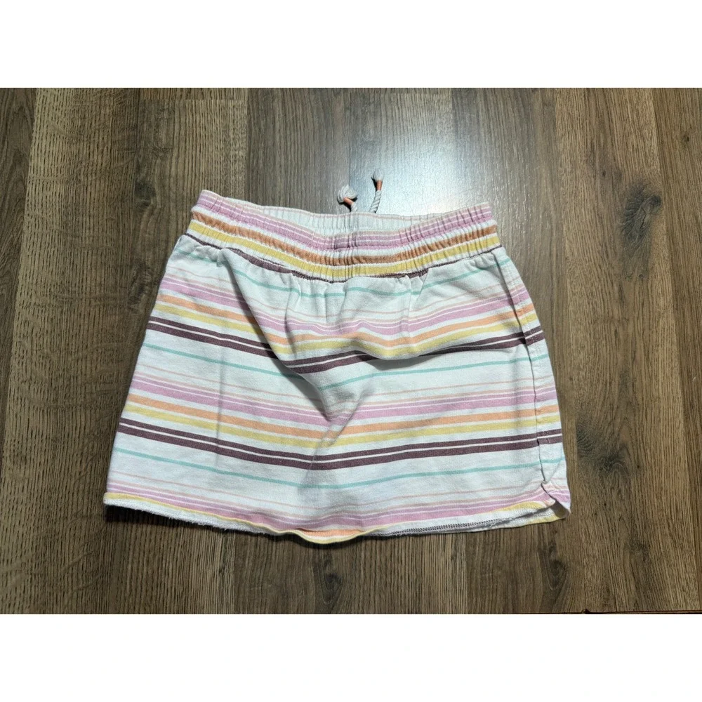 OshKosh B'gosh Skirt Girls 10 Multi-Color Striped Casual Pull-On Excellent